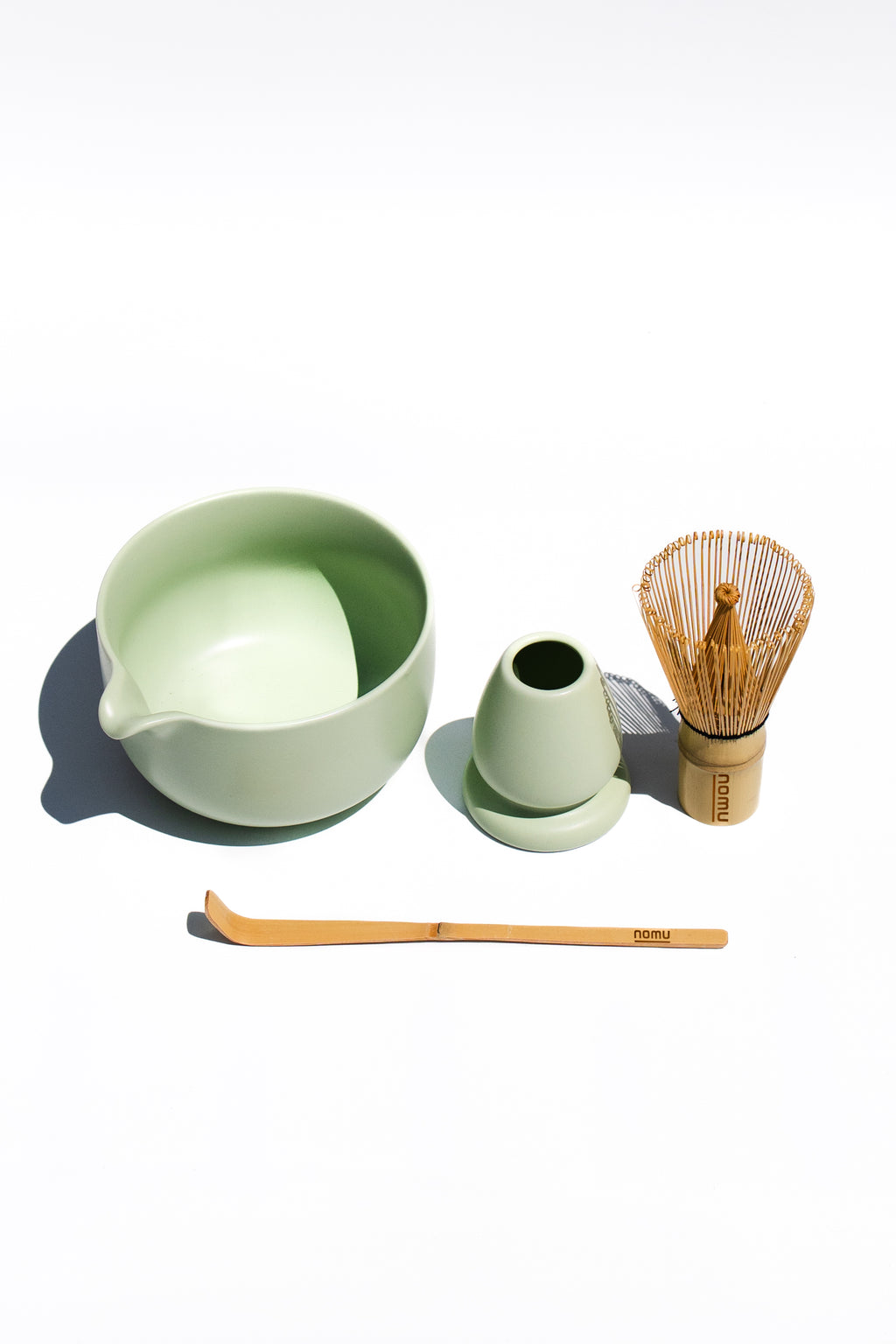 Green Ceramic Matcha Bowl
