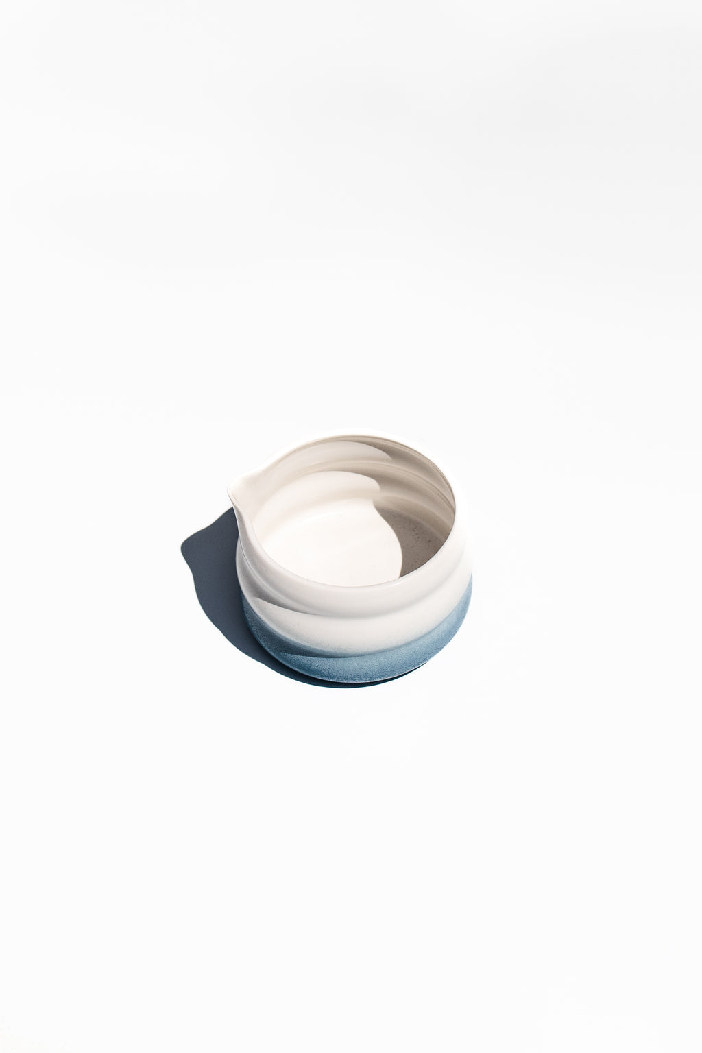 Custom blue-white matcha set